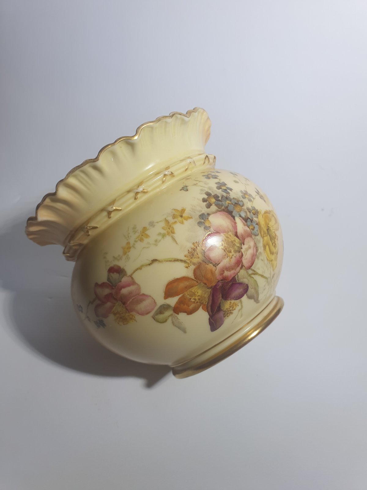 Royal Worcester Flower Pot | TwoJays Antiques
